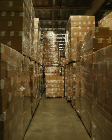 brown cardboard box lot