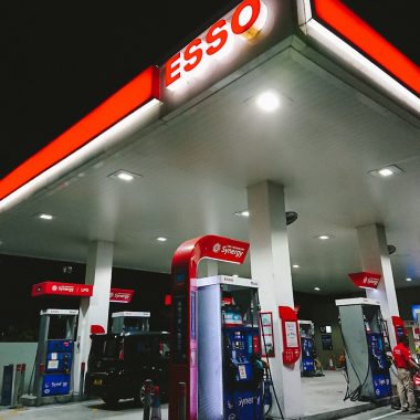 Esso gasoline station