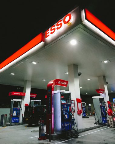 Esso gasoline station